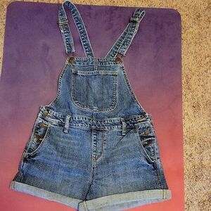 Bib Overall Denim Romper